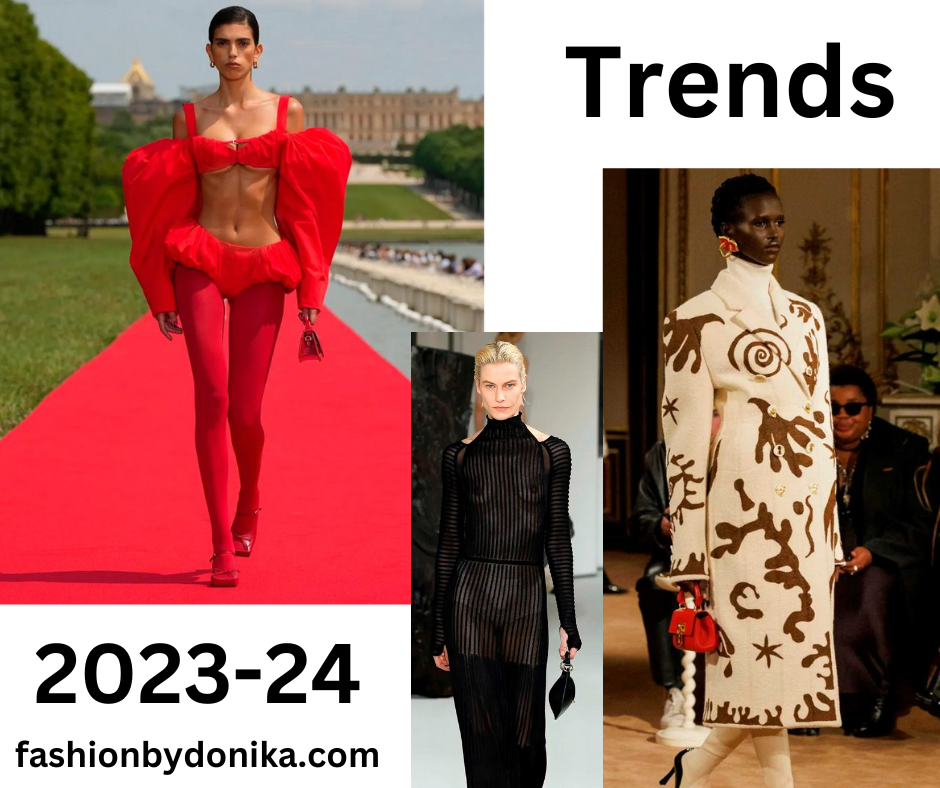 Fashion Trends 2023-24 Fall Season