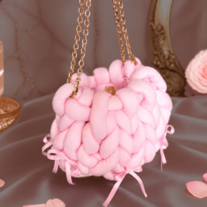Handmade Pink Chunky Bag